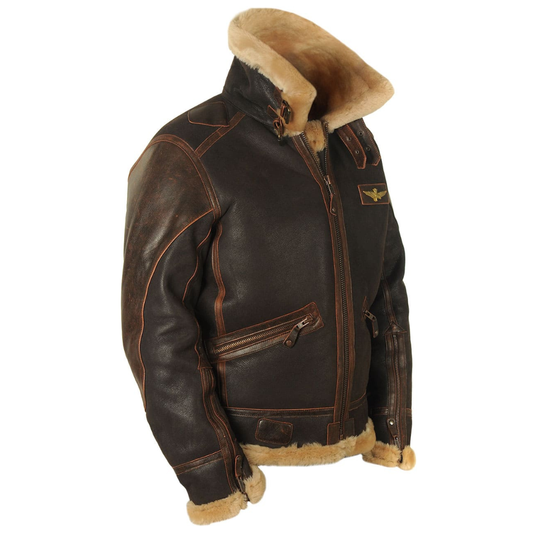 Maverick | Cappotto in pelle elegante