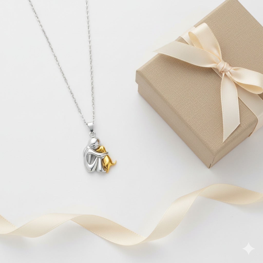 Laura™ | Collana con ciondolo a forma di cane