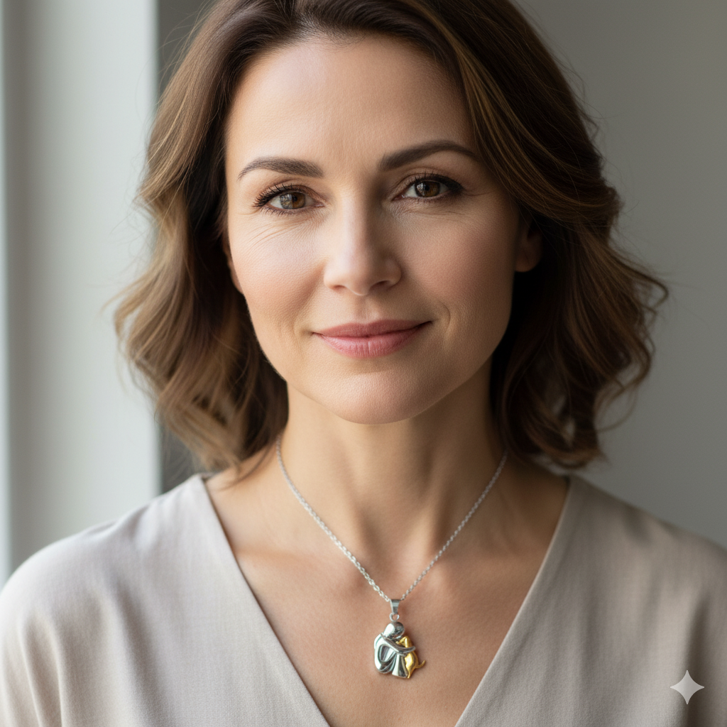 Laura™ | Collana con ciondolo a forma di cane