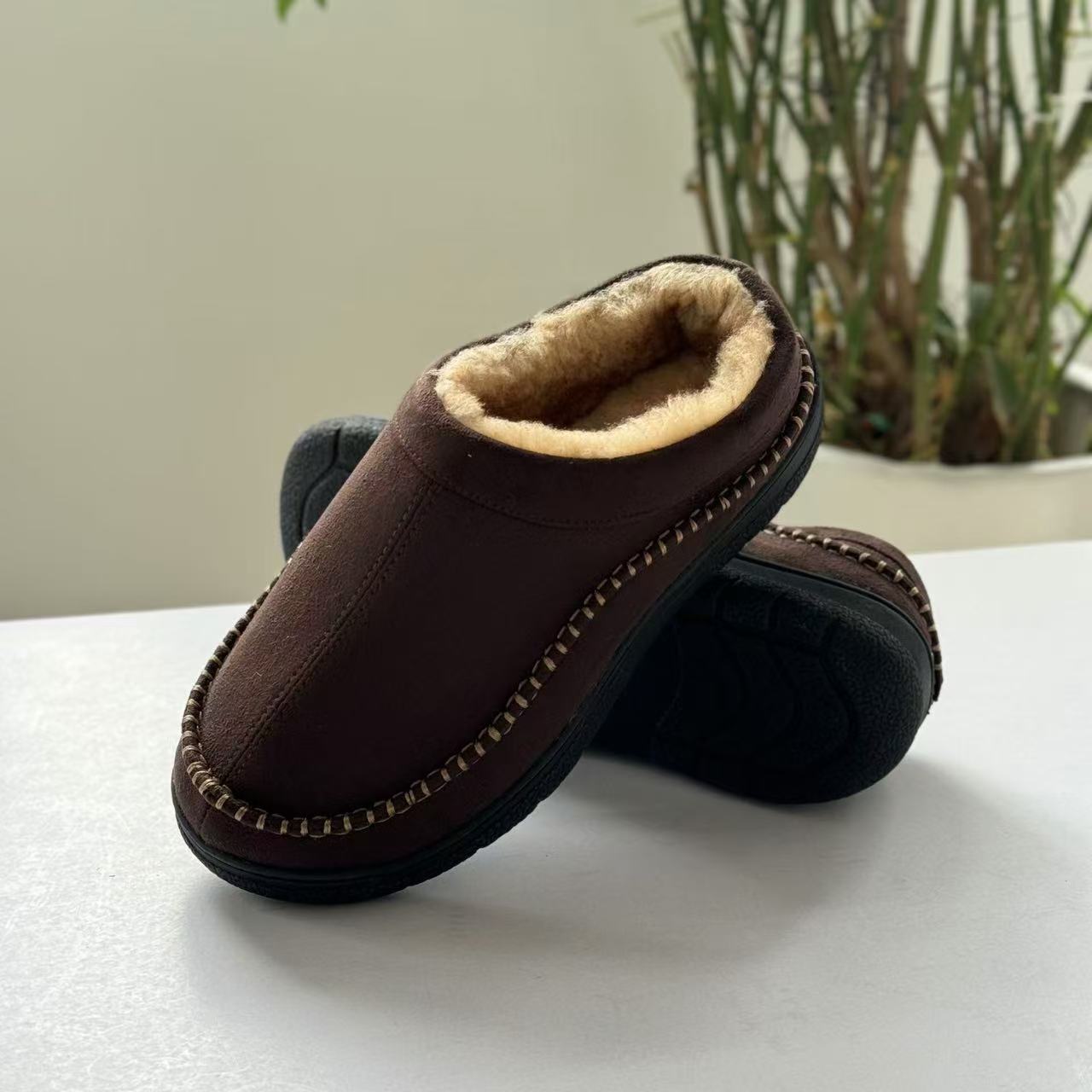 Marco | Pantofole Resistenti con Fodera Calda