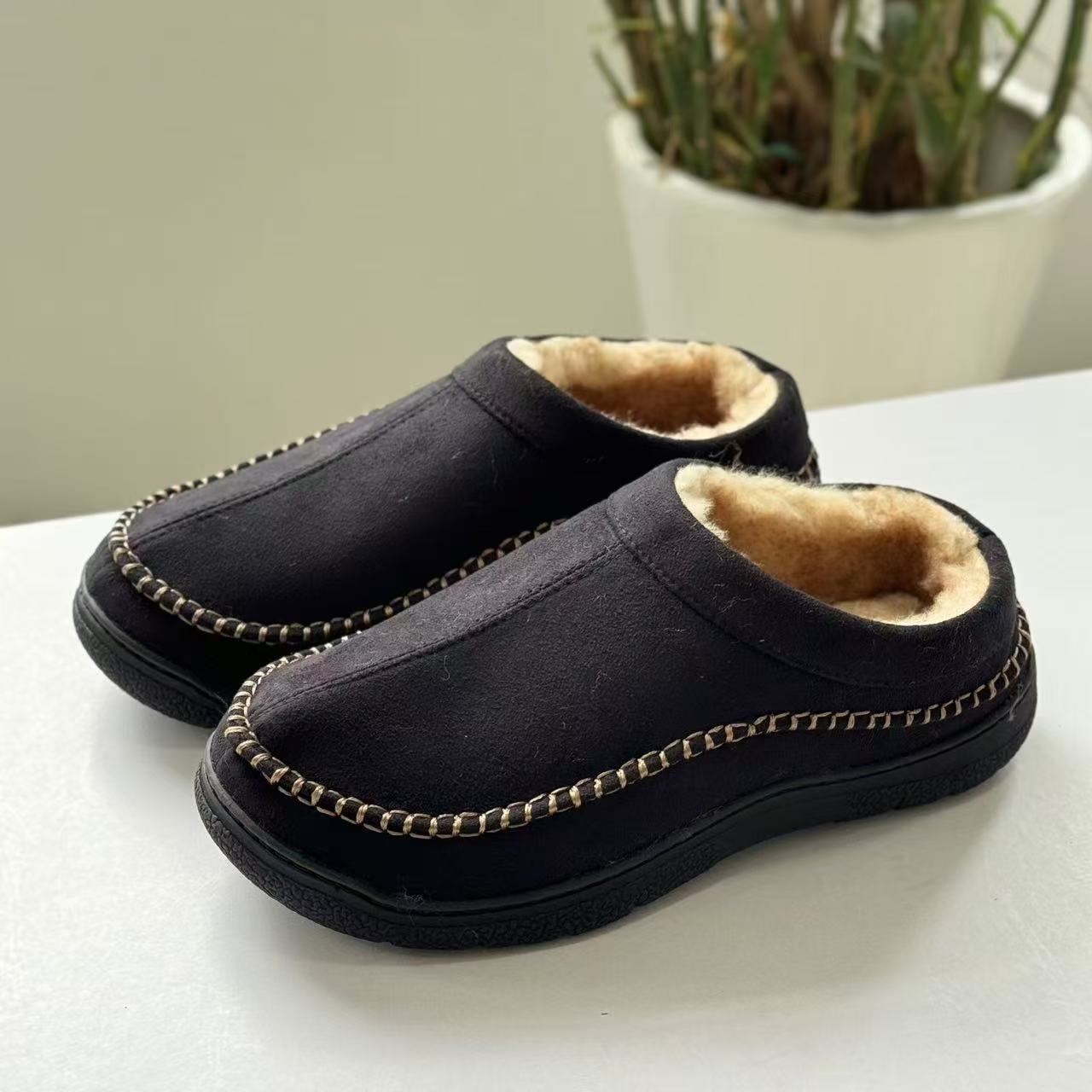 Marco | Pantofole Resistenti con Fodera Calda