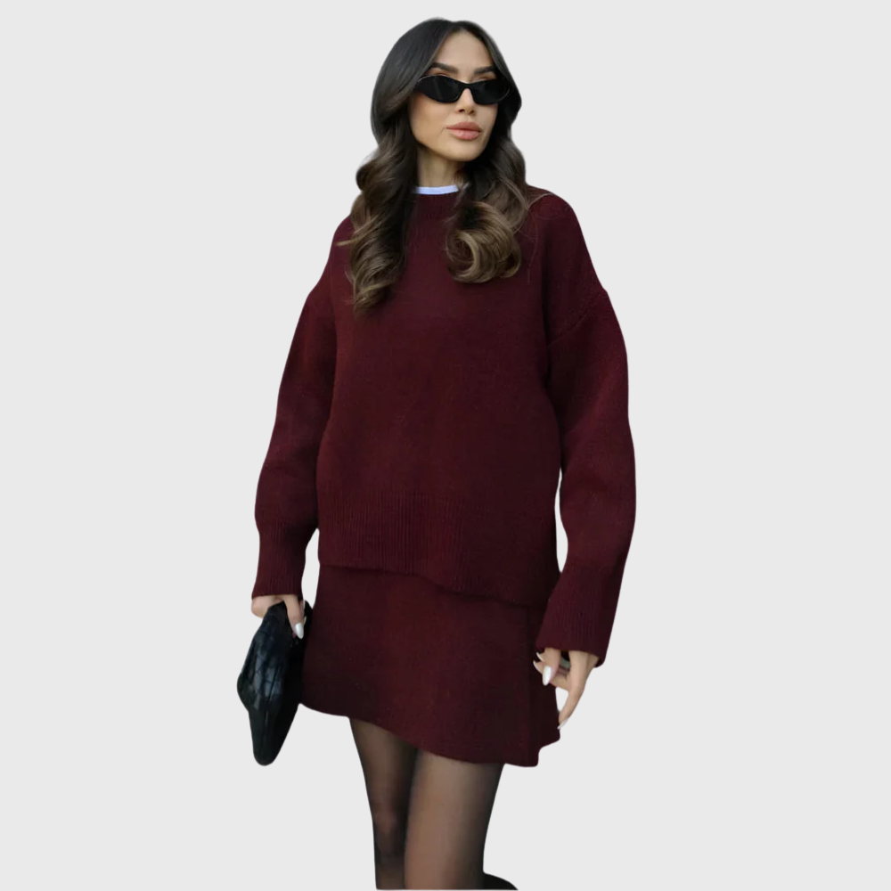 Set in maglia accogliente