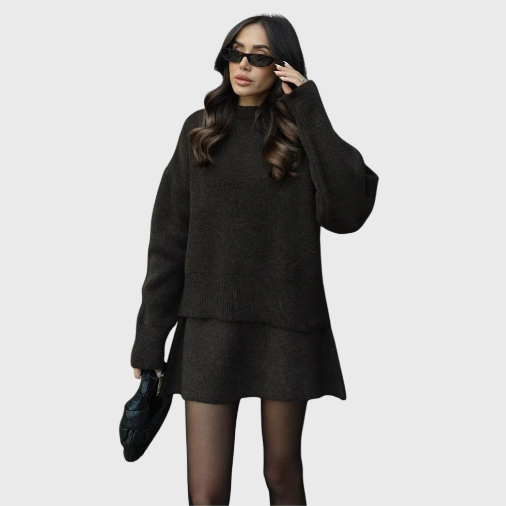 Set in maglia accogliente