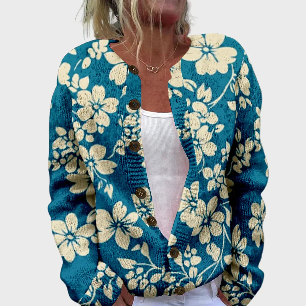 Gilet di maglia elegante con motivo