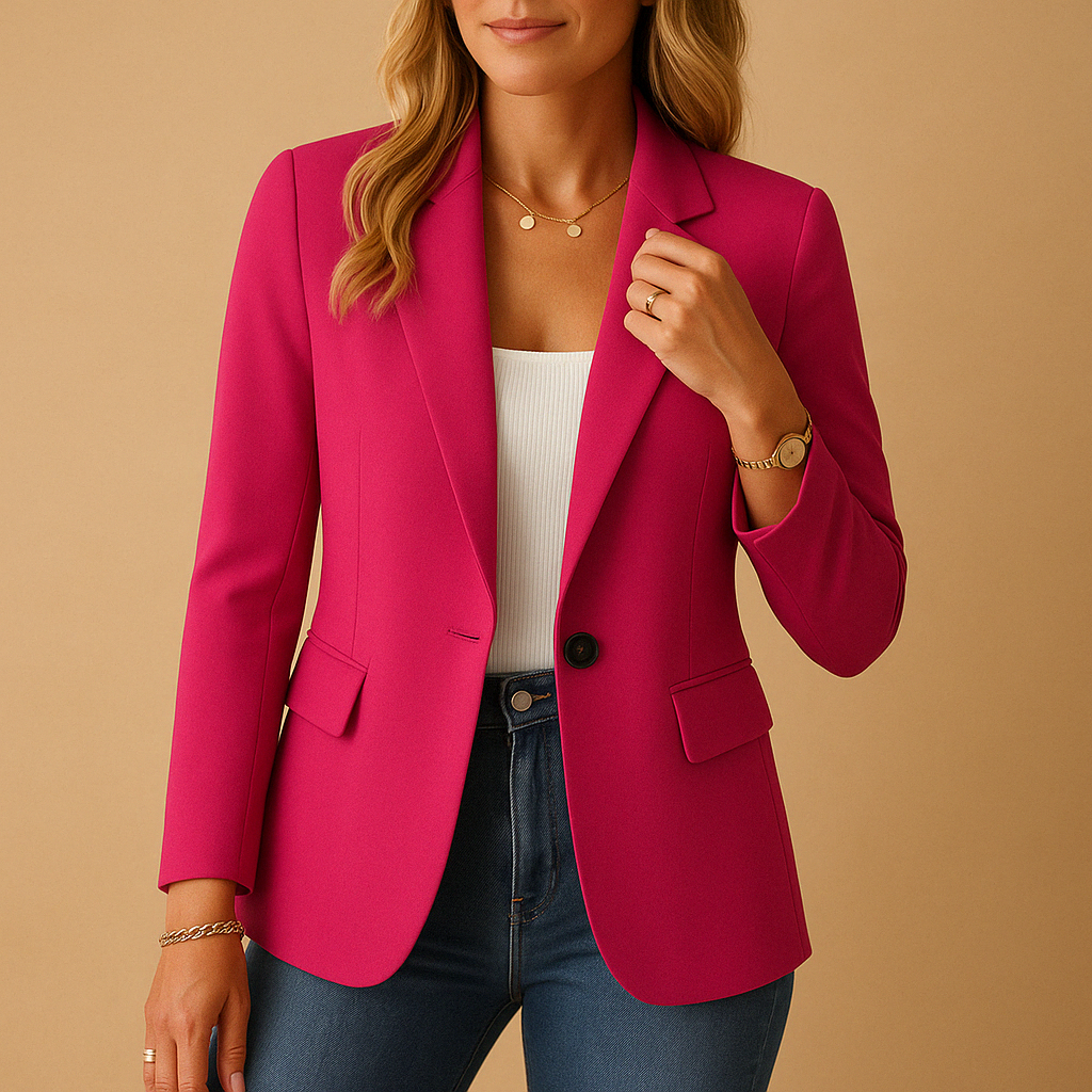 Blazer aderente con vestibilità comoda per donne | Yara