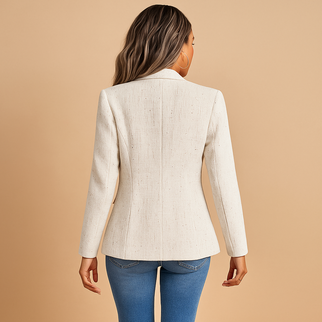 Blazer aderente con revers per donne | Renée