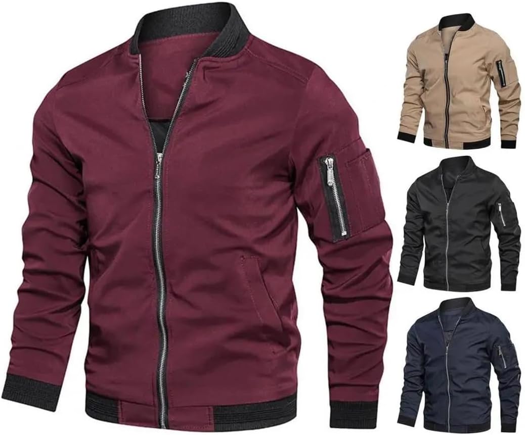 Jules | Giacca bomber metallica elegante