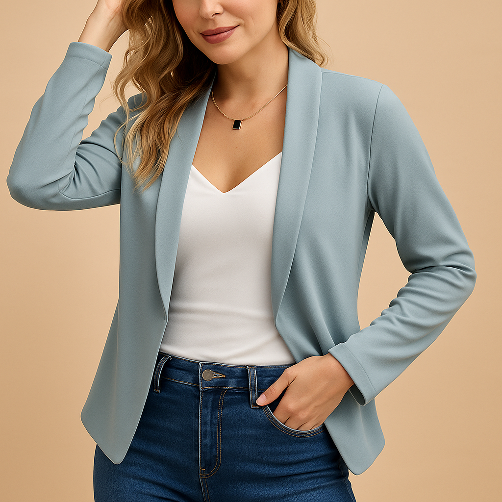 Blazer aperto elegante da donna con taglio moderno | Yara