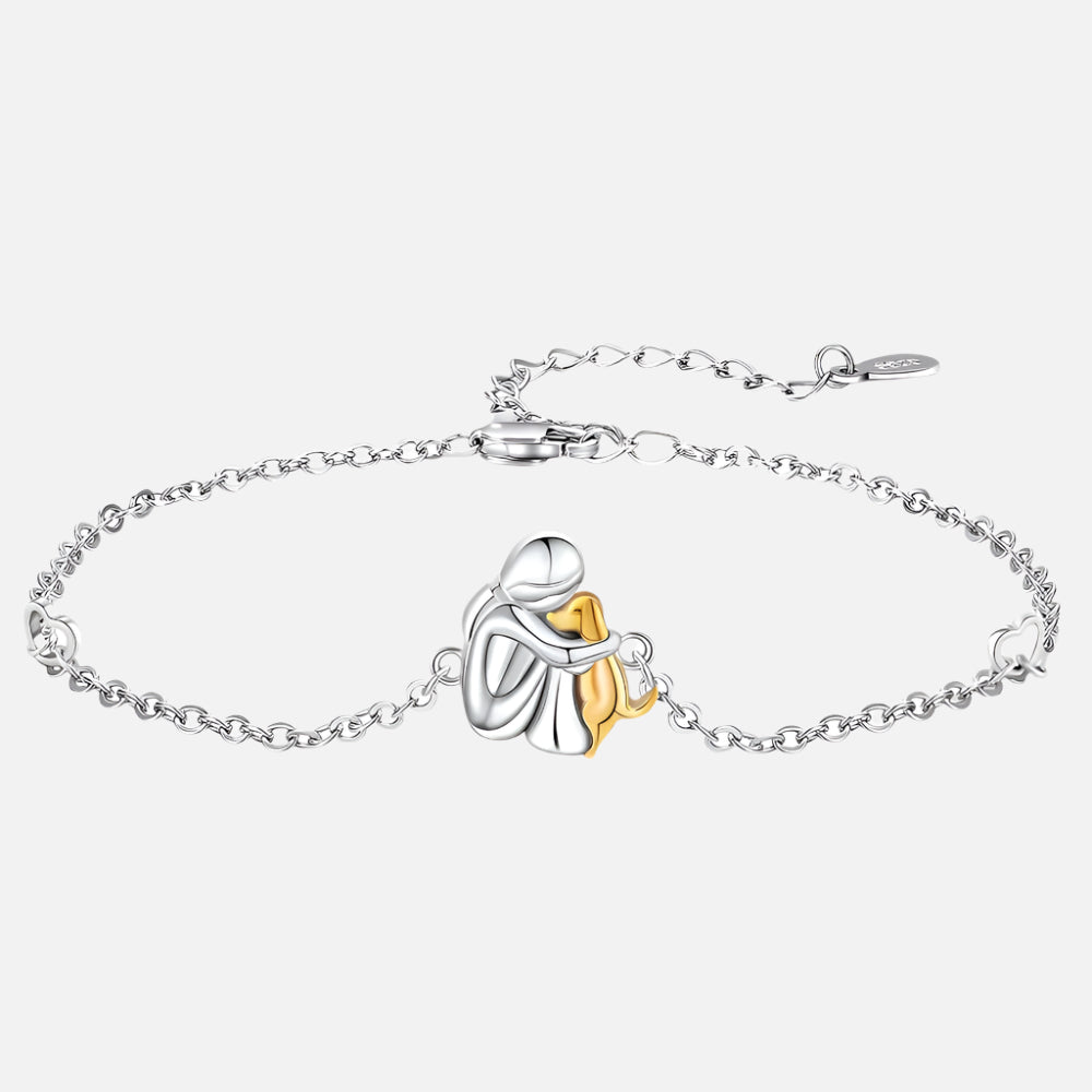 Laura™ | Bracciale con icona cane