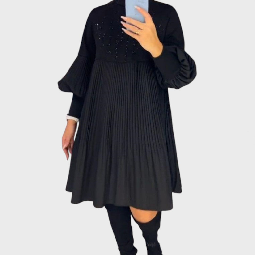 Ashlyann - Elegant Midi Dress